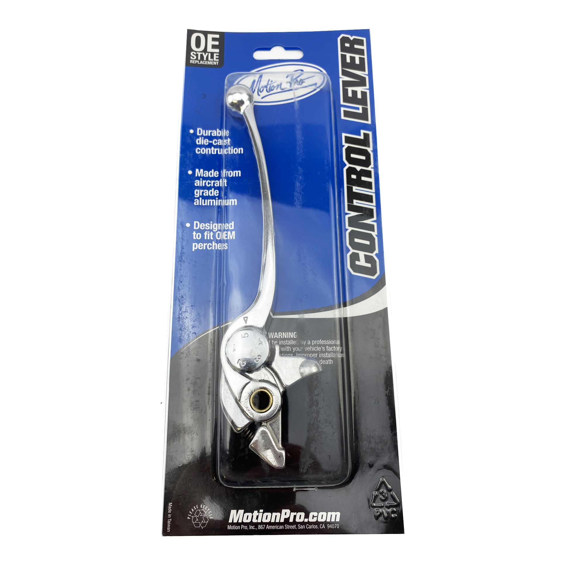 BRAKE LEVER BLADE SILVER KAWASAKI MOTION PRO 14-0347 thumbnail 2
