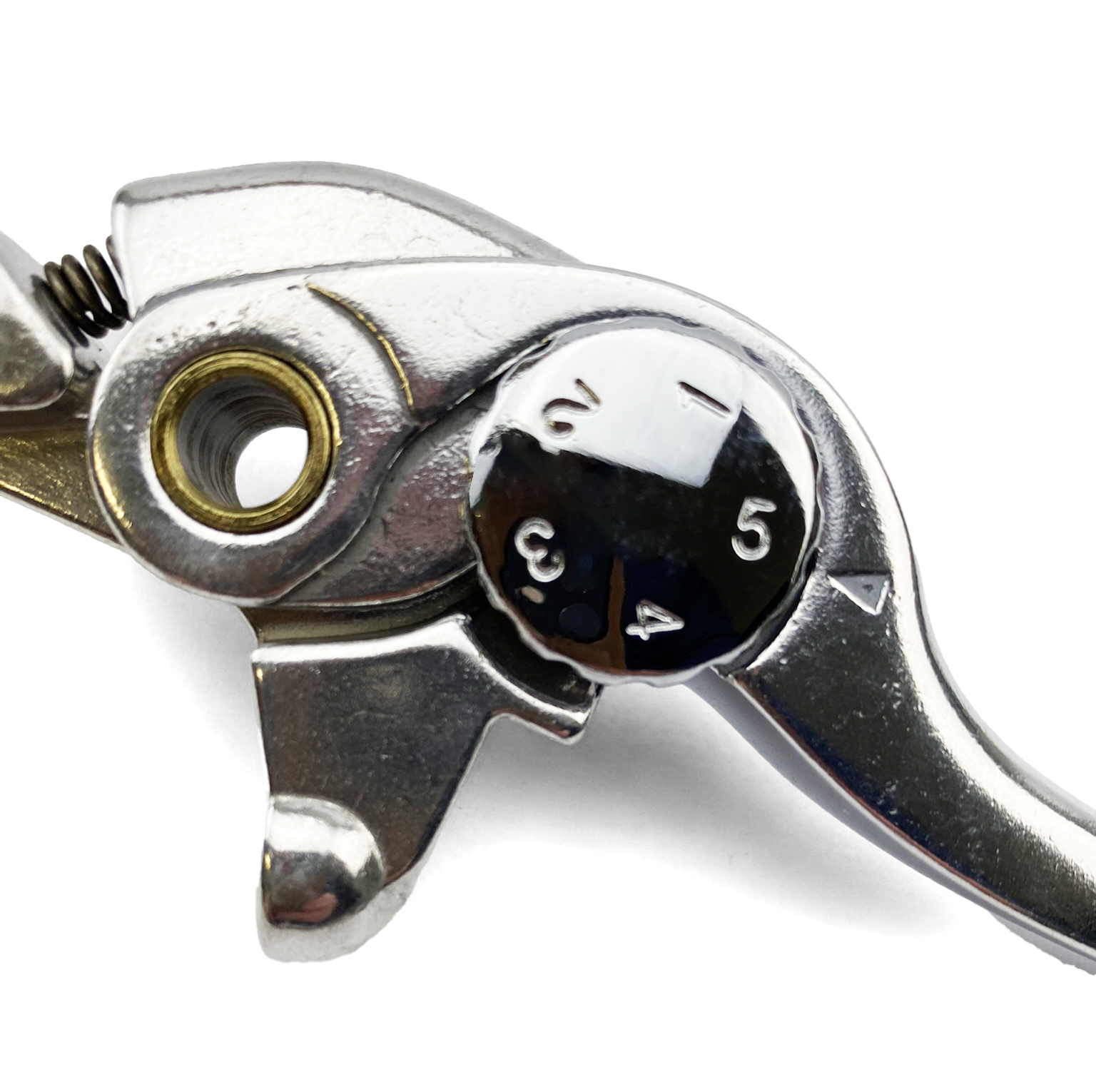 BRAKE LEVER BLADE SILVER KAWASAKI MOTION PRO 14-0347 thumbnail 4