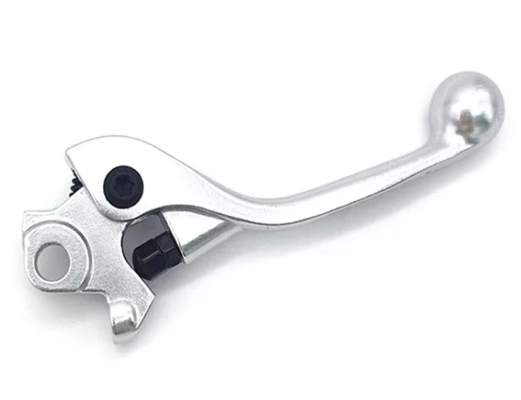 LEVER BLADE BRAKE 07-19 YZF YZ DIECAST SILVER SHORT ALUMINIUM image 1
