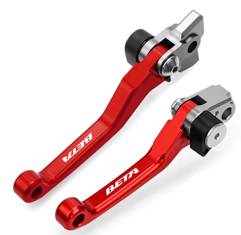 FLEXI CLUTCH & BRAKE LEVER BETA RR 250 300 350 430 480 2T 4T XTRAINER RED image 1