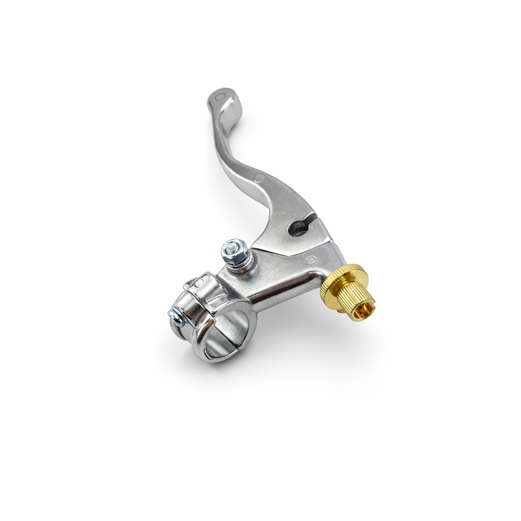 LEVER BRAKE CONTROL SHORT UNIVERSAL CHROME HONDA CR XL thumbnail 3