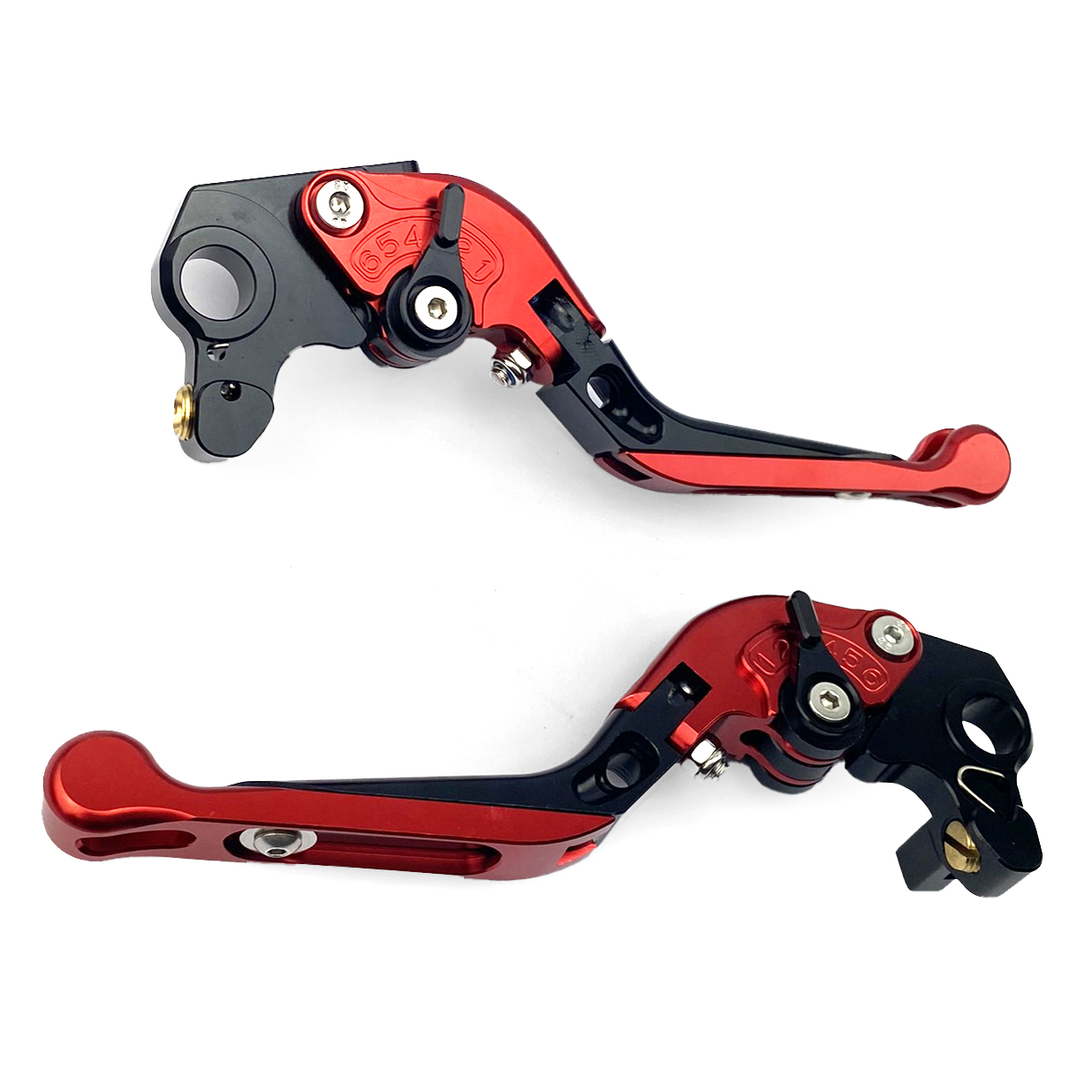 LEVER SET ADJUSTABLE FOLDING HOLLOW CNC 2009-2011 DUCATI MONSTER 695 696 796 thumbnail 2