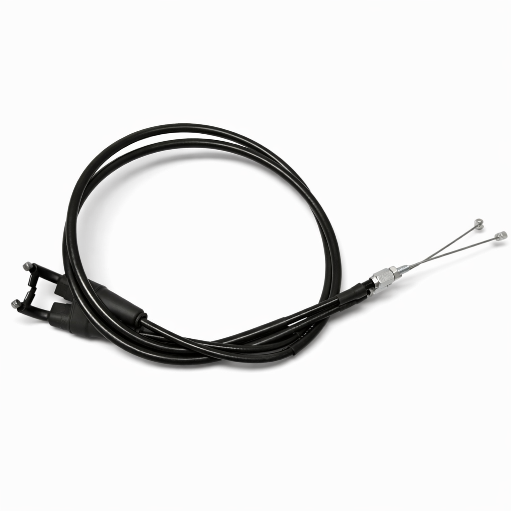 THROTTLE CABLE SET 15-18 KTM EXC SX XC-F 250 350 450 BLACK 79002091000 thumbnail 2