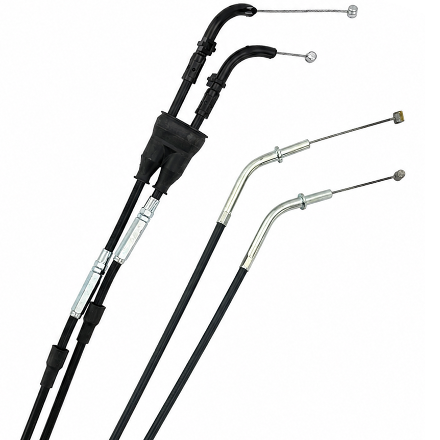 THROTTLE CABLE SET/2 2006-2007 KAWASAKI NINJA ZX1000 MOTION PRO 03-0410 image 1