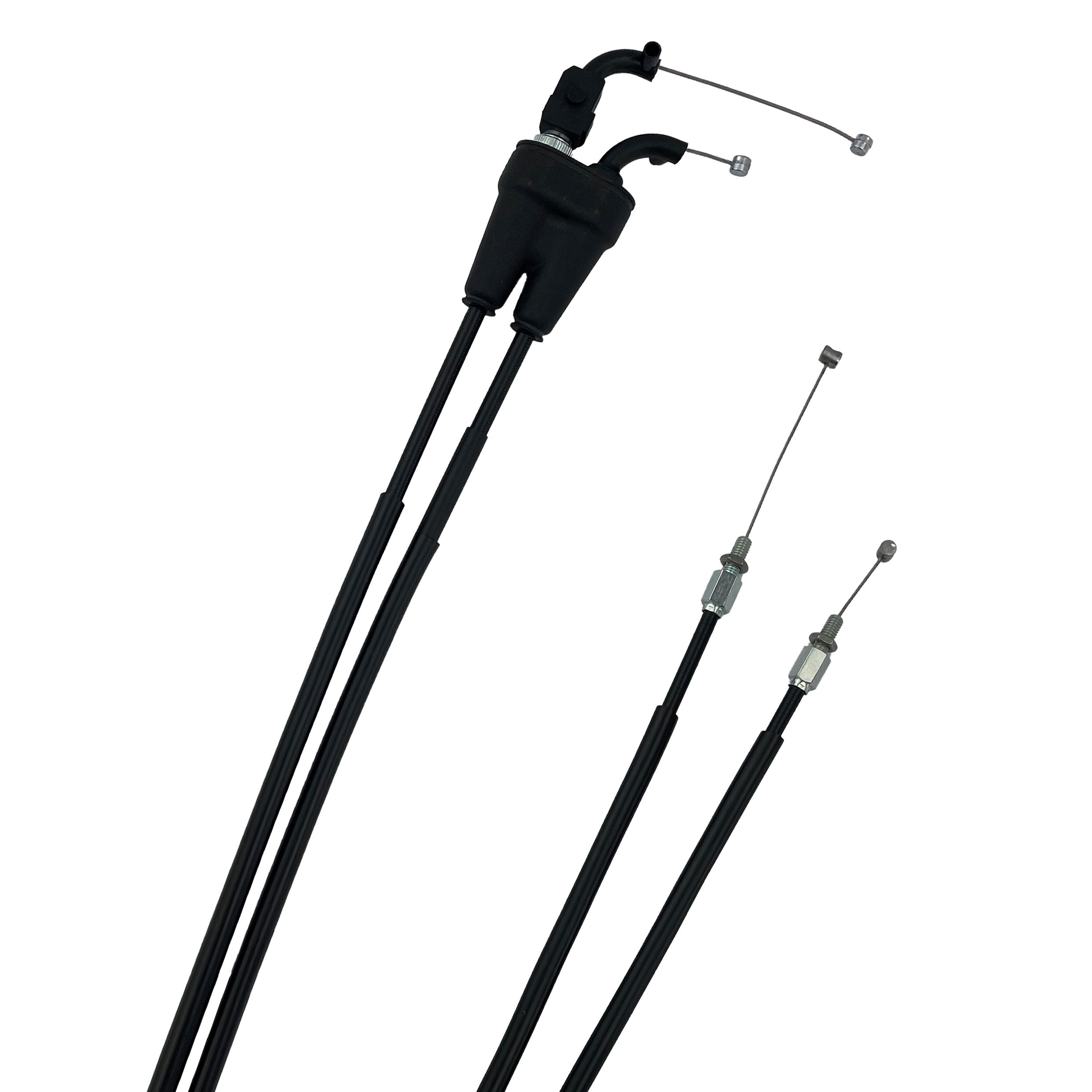 THROTTLE CABLES FEATHER LIGHT TRIUMPH 250/450, VENHILL T01-4-001 image 1