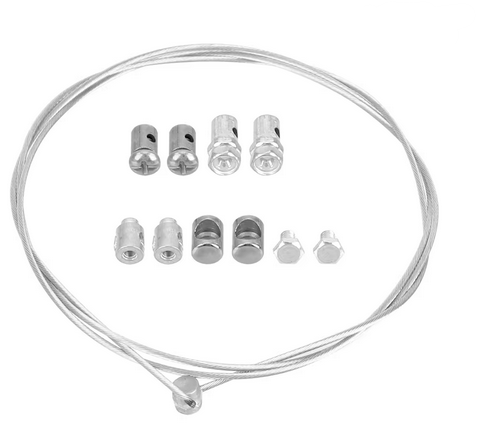 EMERGENCY THROTTLE CLUTCH REPAIR STEEL CABLE WIRE UNIVERSAL KIT thumbnail 2