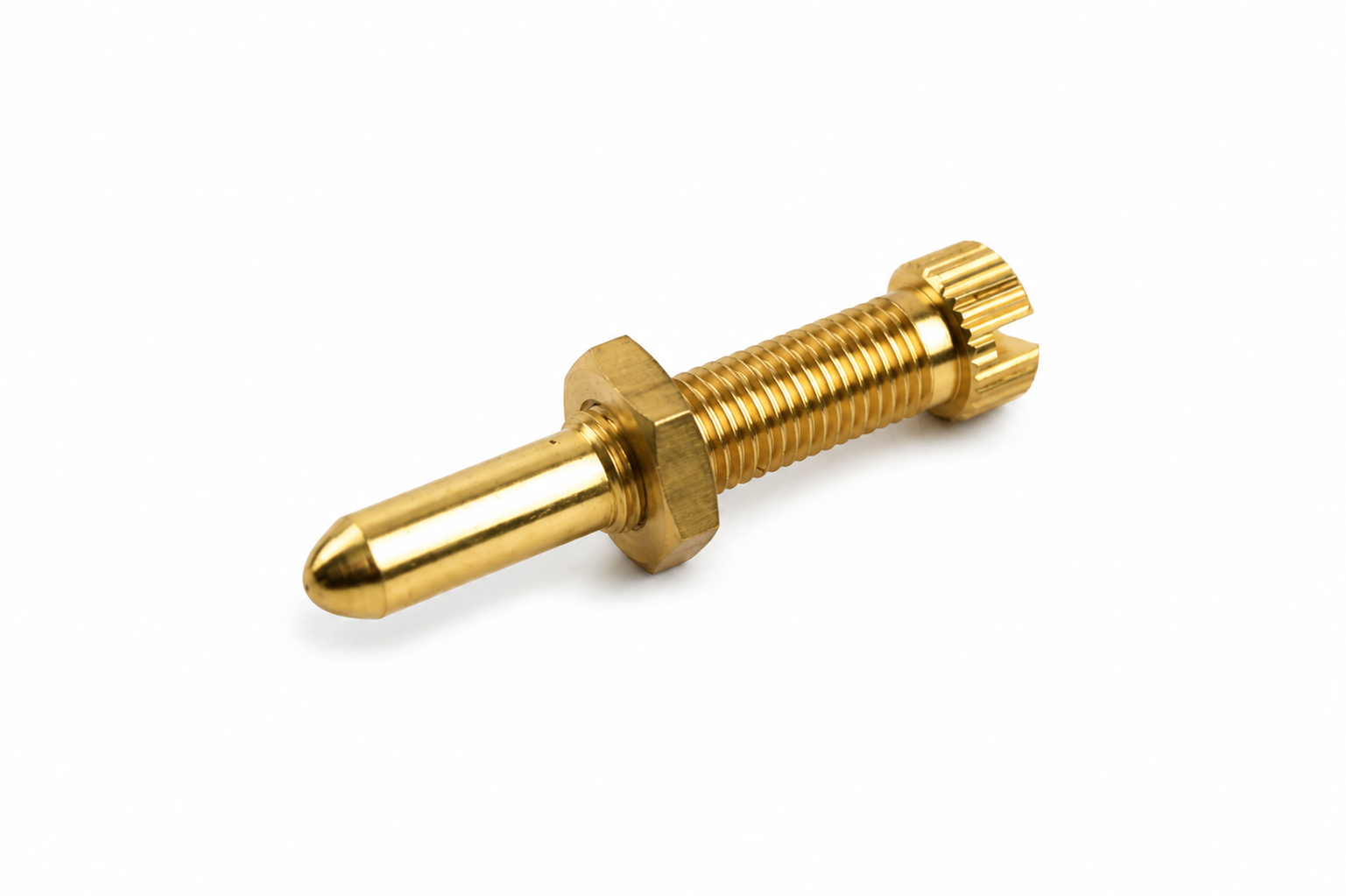 IDLE ADJUSTER SCREW MIKUNI VM22-171 BRASS image 1