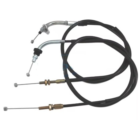 CABLE THROTTLE YBR125 YAMAHA TWIN PUSH PULL [2 CABLES] image 1