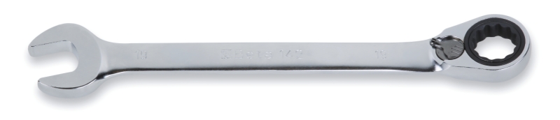 Reversible Ratcheting Combination Spanner Wrench 13mm - Beta Tools 142 13 image 1