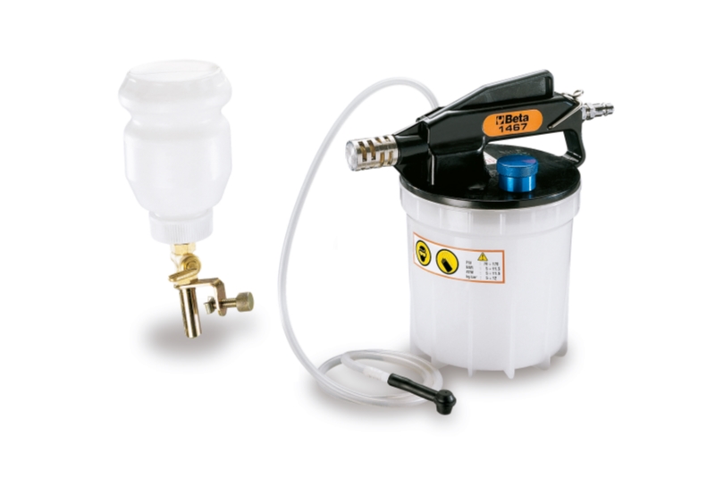 Brake Fluid Extractor 1.5L 5-11.5 Bar - Beta Tools 1467 image 1