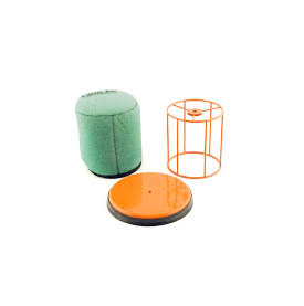 AIR FILTER KIT SUZUKI LT-A 450 500 700 750 TWIN AIR 153915C FILTER+CAGE