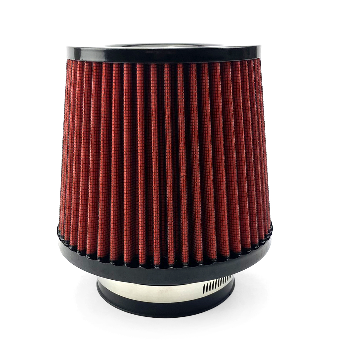 AIR FILTER 89mm x 130mm 3.5 INCH ID HIGH FLOW COLD AIR INTAKE UNIVERSAL image 1