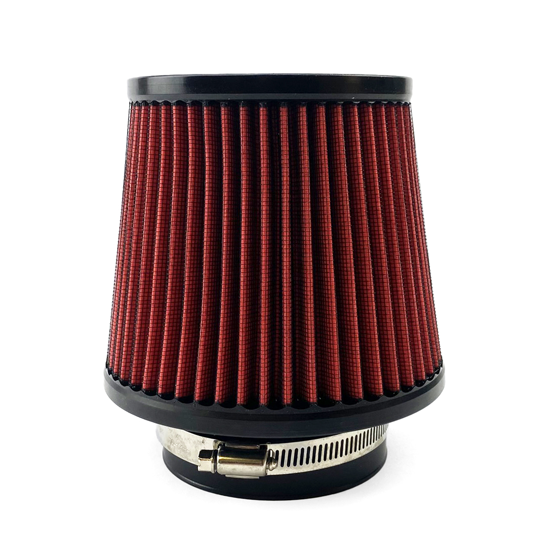 AIR FILTER 89mm x 165mm 3.5 INCH ID HIGH FLOW COLD AIR INTAKE UNIVERSAL image 1