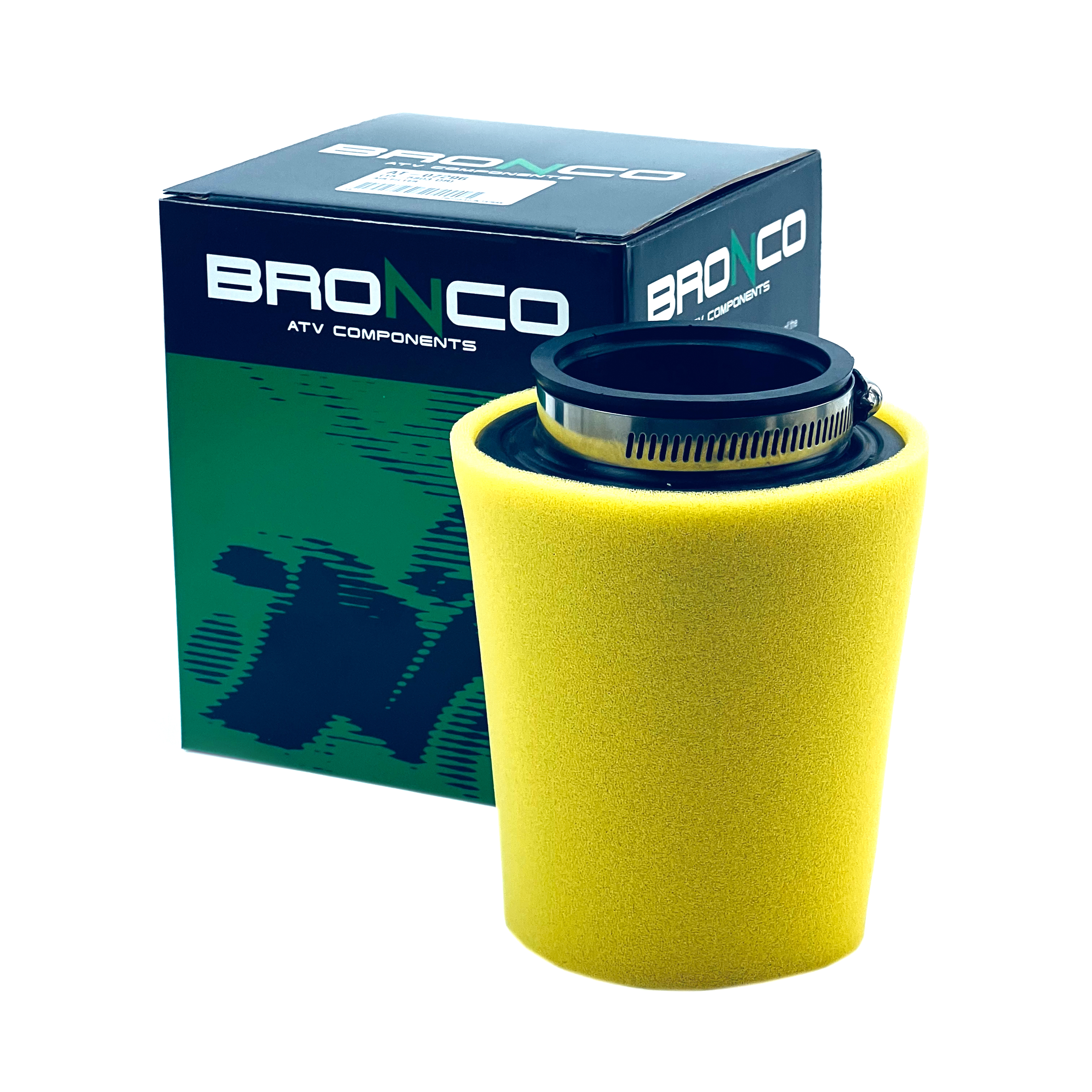 AIR FILTER BOMBARDIER ID.60mm, CAN-AM 707800264, BRONCO AT-07296 image 1