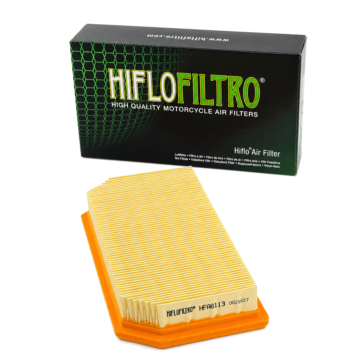 AIR FILTER HIFLO HFA6113 APRILLIA image 1