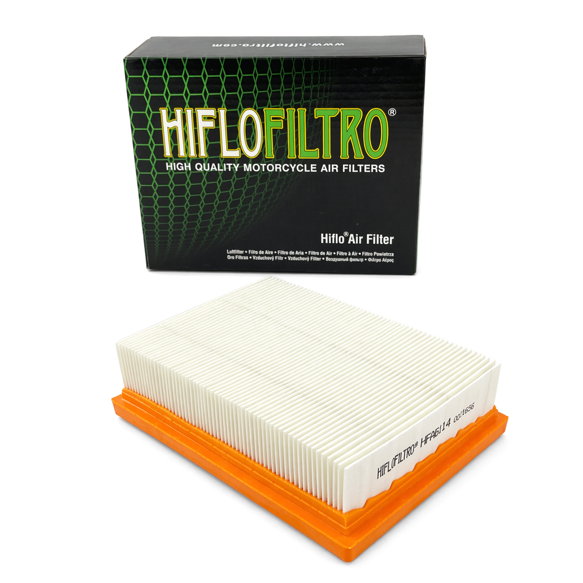 AIR FILTER HIFLO HFA6114 APRILLIA MOTO GUZZI image 1