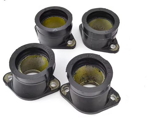 CARBURETTOR FLANGE INTAKE SET 4 PCS 1992-2006 KAWASAKI ZR Z750 ZEPHYR GT750 thumbnail 2
