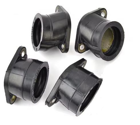 CARBURETTOR FLANGE INTAKE SET 4 PCS 1992-2006 KAWASAKI ZR Z750 ZEPHYR GT750 thumbnail 3