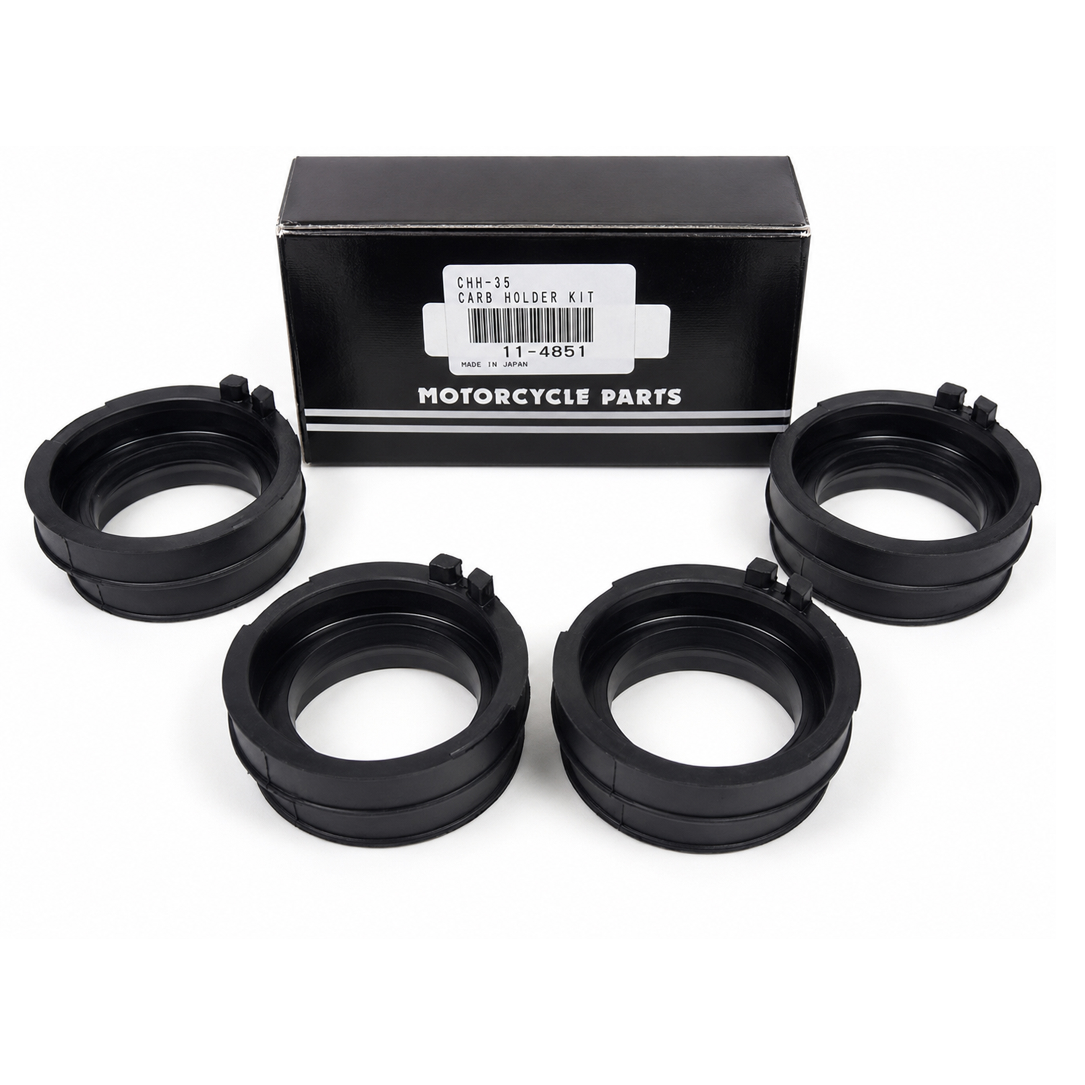 FLANGE INTAKE 16211-MEE-000, Carburetor Rubber CBR600F4 PK4, K&L 11-4851 HONDA ROAD