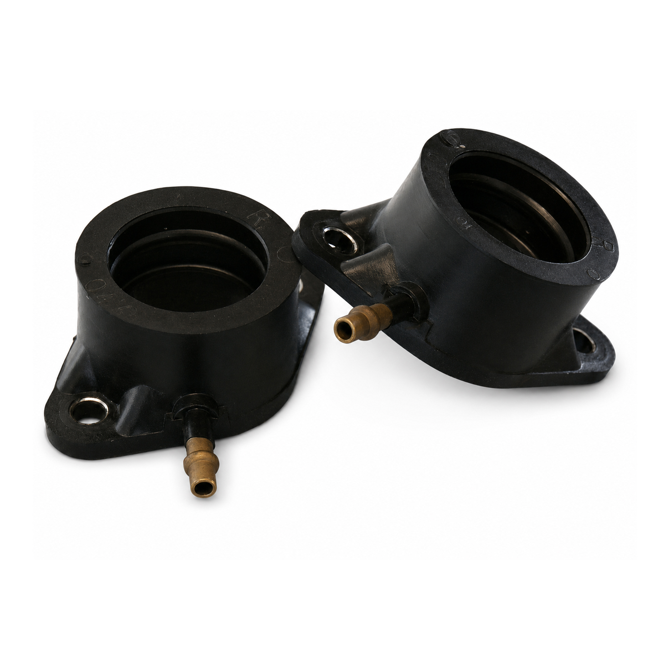 FLANGE INTAKE 16065-047 RH, PAIR CARURETOR RUBBERS KZ650, K&L 11-5444 KAWASAKI ROAD