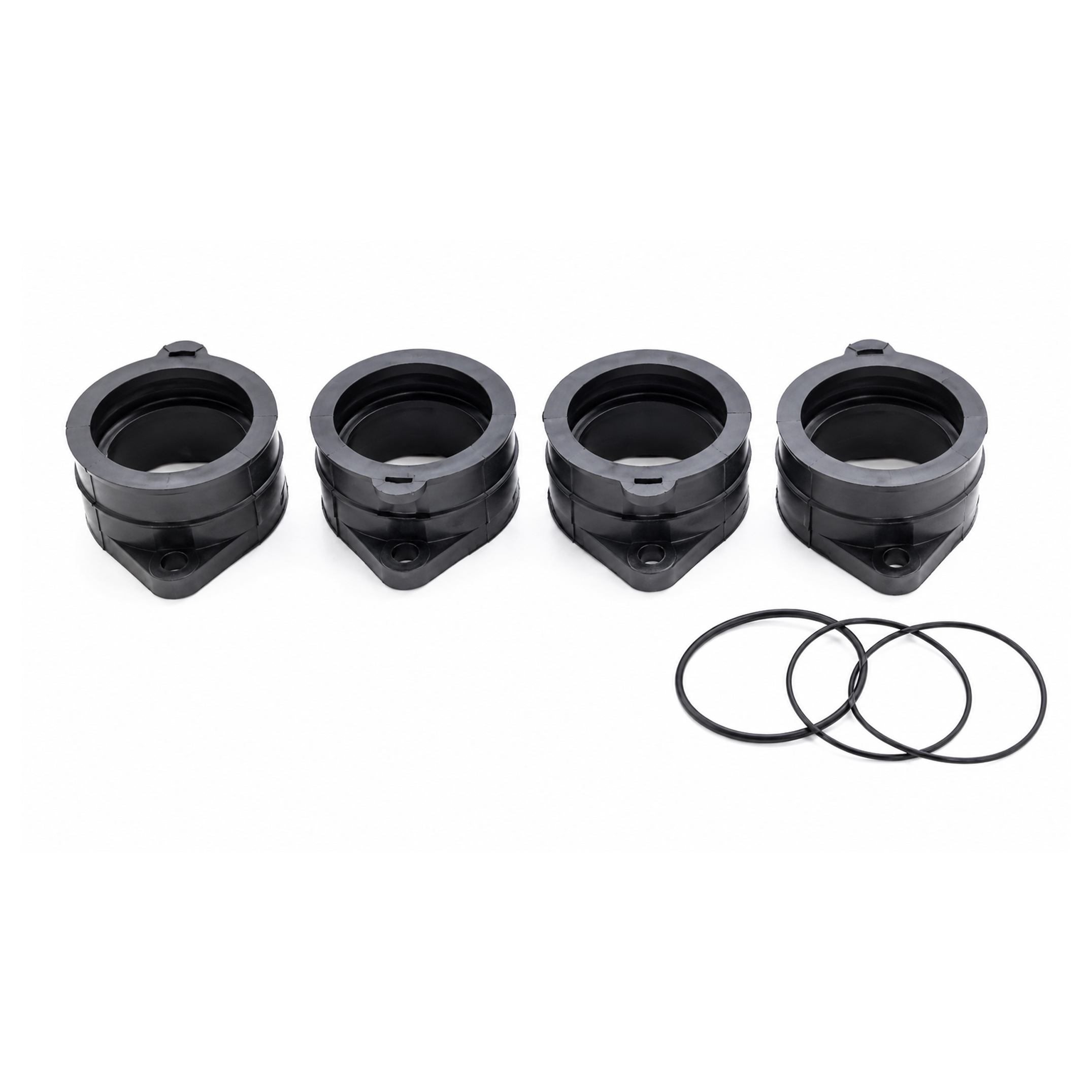 FLANGE INTAKE 16065-1307 PK4, Carburetor Rubber ZR1100 1200, K&L 11-7343 KAWASAKI ROAD