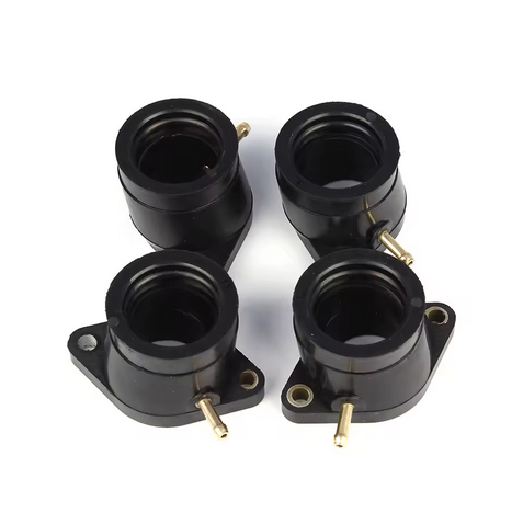 CARBURETOR  FLANGE INTAKE MANIFOLD SET-4 1981-1983 YAMAHA XJ650 XJ750 XJ750RH thumbnail 2