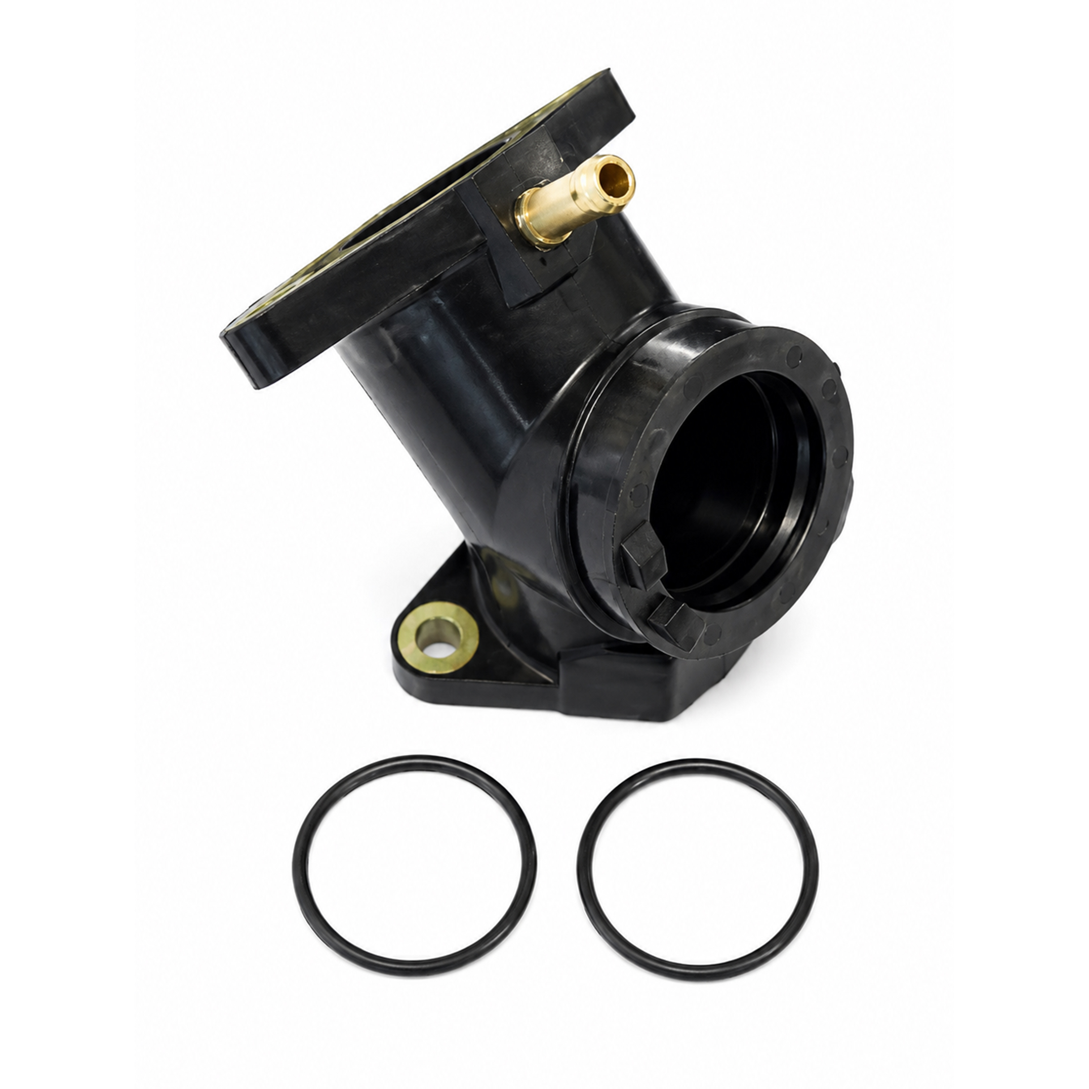 FLANGE INTAKE 2UJ-13586-00-00 MADE IN JAPAN, Carburetor Rubber XV250 88-11, K&L 11-6082 YAMAHA ROAD