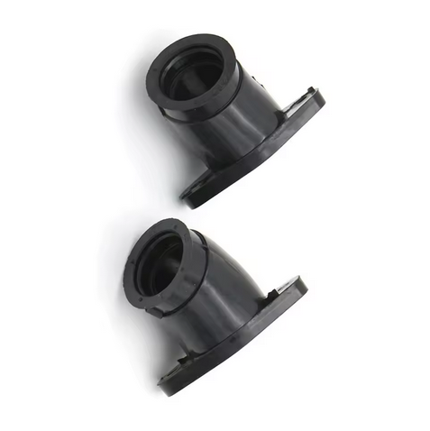 FLANGE INTAKE PAIR CARBURETTOR YAMAHA XVS650 V-STAR SILVERADO DRAGSTAR 4TR-13586-01-00 thumbnail 2
