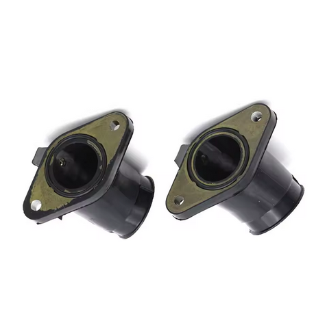 FLANGE INTAKE PAIR CARBURETTOR YAMAHA XVS650 V-STAR SILVERADO DRAGSTAR 4TR-13586-01-00 thumbnail 3