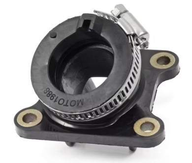 CARBURETTOR BOOT INTAKE MANIFOLD 2001-2021 KAWASAKI KX85 KX100 16065-1372 image 1
