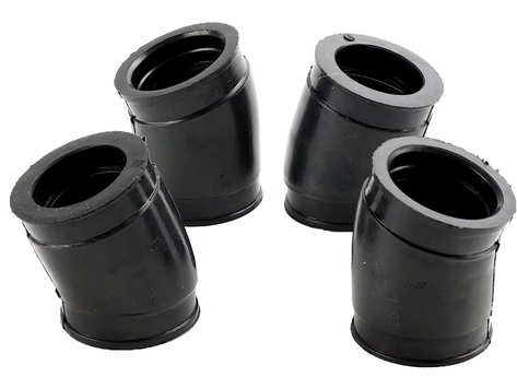 CARBURETOR AIR INTAKE INSULATOR BOOTS 1971-1976 HONDA CB750 K SOHC 16211-300-030 thumbnail 2