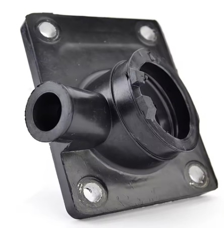 CARBURETTOR INTAKE MANIFOLD YAMAHA RZ125 RD125 LC DT125 1983 10V-13565-00 10V-13565-01 image 1