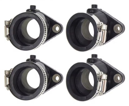 CARBURETTOR INTAKE MANIFOLD ADAPTOR 1980-1983 SUZUKI GS550 GS650 13110-47010 09280-38004 thumbnail 2