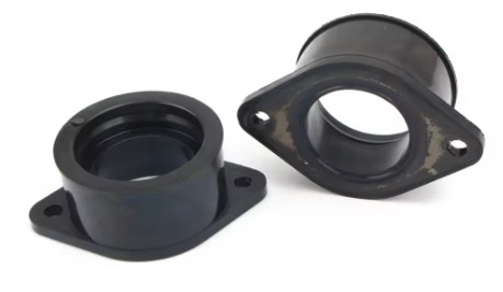 CARBURETTOR INTAKE MANIFOLD JOINT BOOT SET 80-83 KAWASAKI KZ440 74-78 KAWASAKI KZ400 16065-1027 image 1