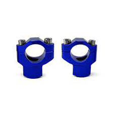 28.6mm Handlebar Clamp 32mm Risers Bar Mount In Blue for KTM Gas Gas BETA Husqvarna
