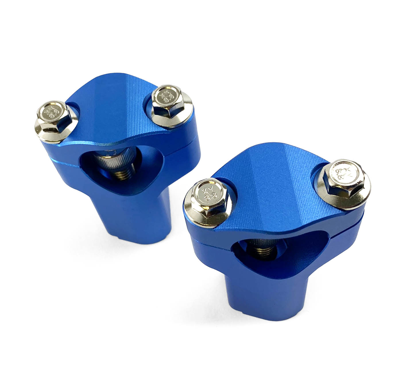 28.6mm Handlebar Clamp 52mm Risers Bar Mount In Blue for KTM Gas Gas BETA Husqvarna thumbnail 6