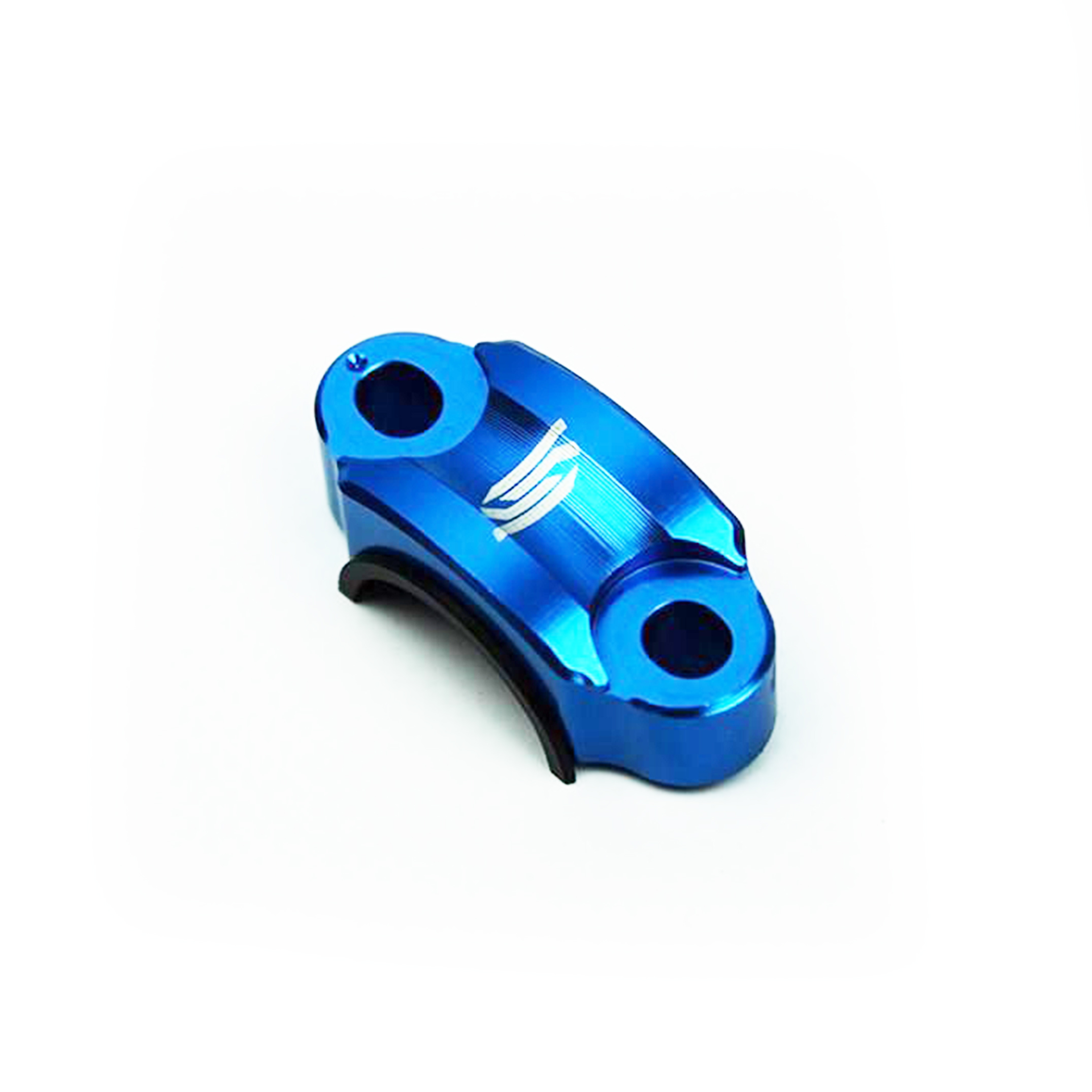 ROTATING HANDLEBAR MOUNTS BLUE UNIVERSAL CNC MACHINED ANODISED SCAR RBC2 thumbnail 2