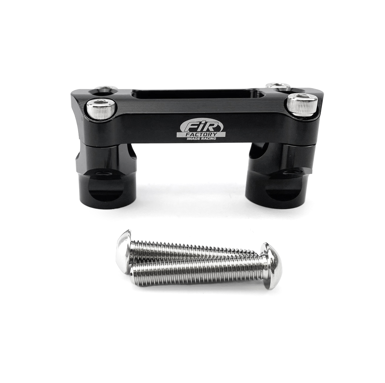 28.6 BAR MOUNTS KTM HUSQVARNA 2023, FIR ASBRK-34, BLACK CNC ALLOY image 1