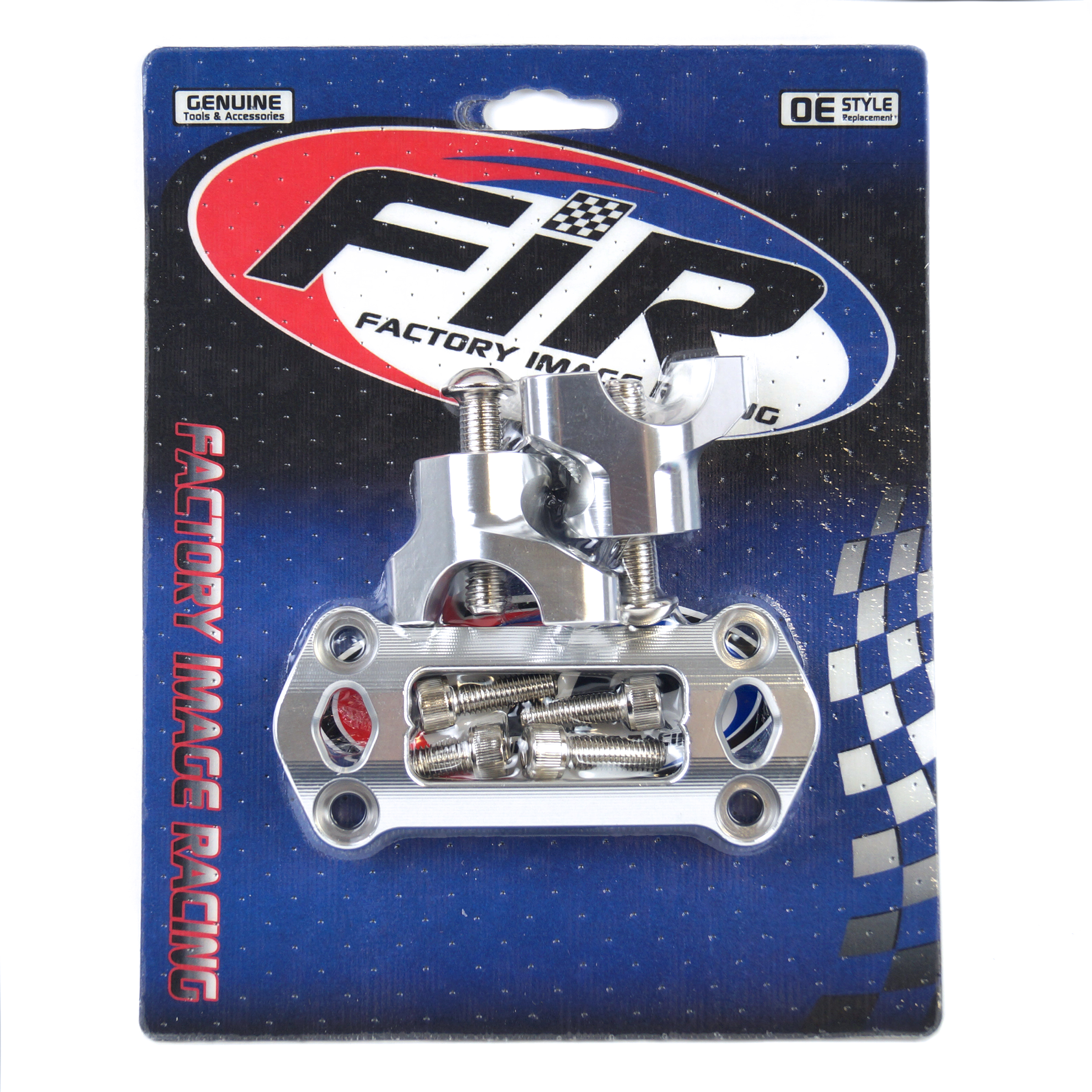 28.6 BAR MOUNTS KTM HUSQVARNA 2023, FIR ASBRK-34, SILVER CNC ALLOY image 1