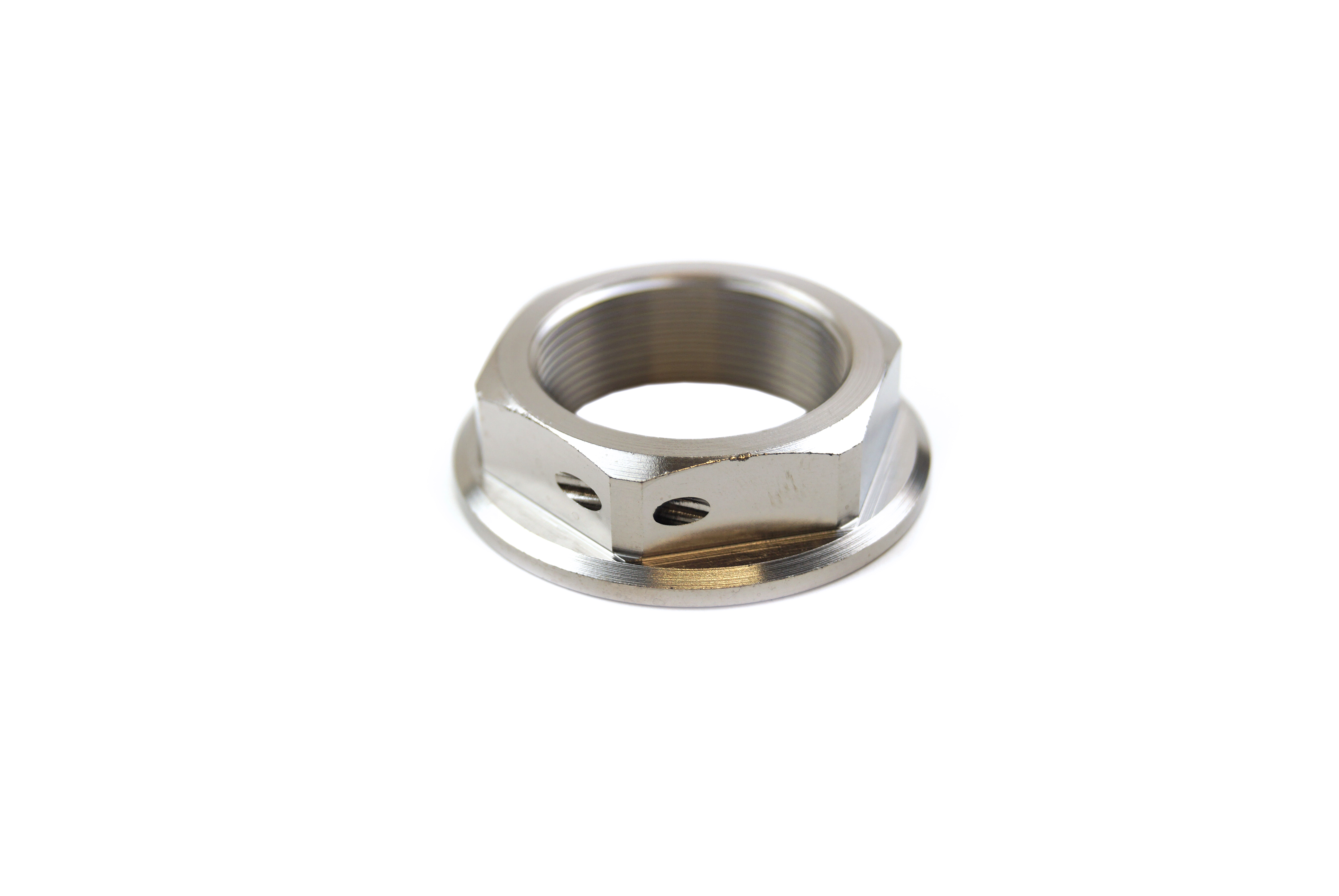 GR5 M26x1.00mm STEM NUT EACH, TITANIUM / CRF CR, / CNC thumbnail 3