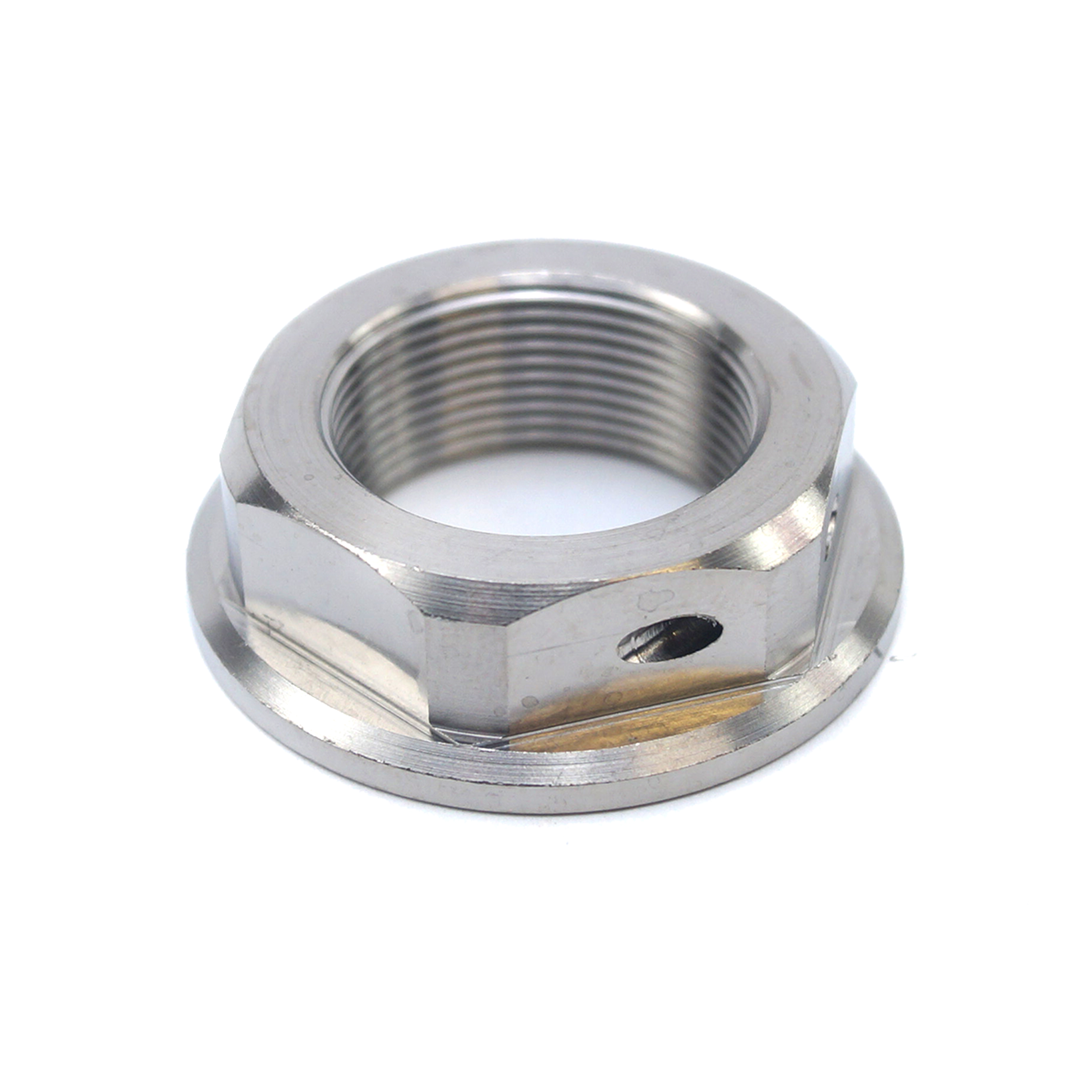 GR5 M22x1.00mm STEM NUT EACH, TITANIUM / KX KLX KDX CR RM, / CNC thumbnail 4