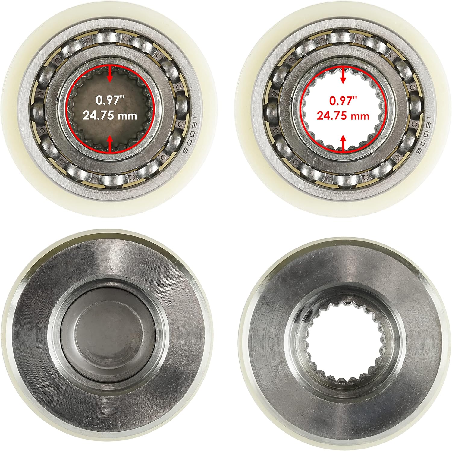 FRONT DIFFERENTIAL REBUILD KIT 15-21 POLARIS RANGER RZR ACE 1333750 3236647 3233956 thumbnail 8