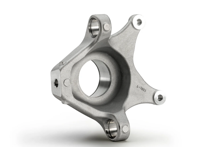 CANAM X3 CAST REAR HUB KNUCKLE LEFT HKR-CA-X3-L image 1