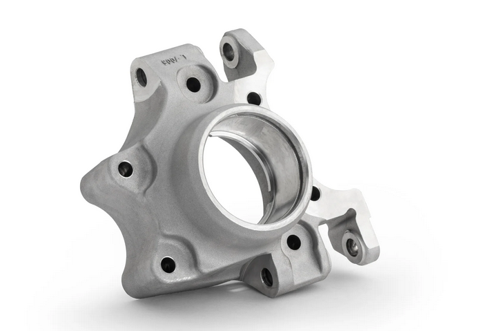 POLARIS RZR 1000 RS1 CAST REAR HUB KNUCKLE LEFT HKR-P-RZR1KL-001 image 1