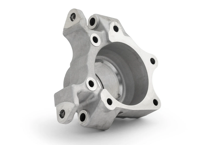 POLARIS RZR 1000 RS1 CAST REAR HUB KNUCKLE LEFT HKR-P-RZR1KL-001 thumbnail 2