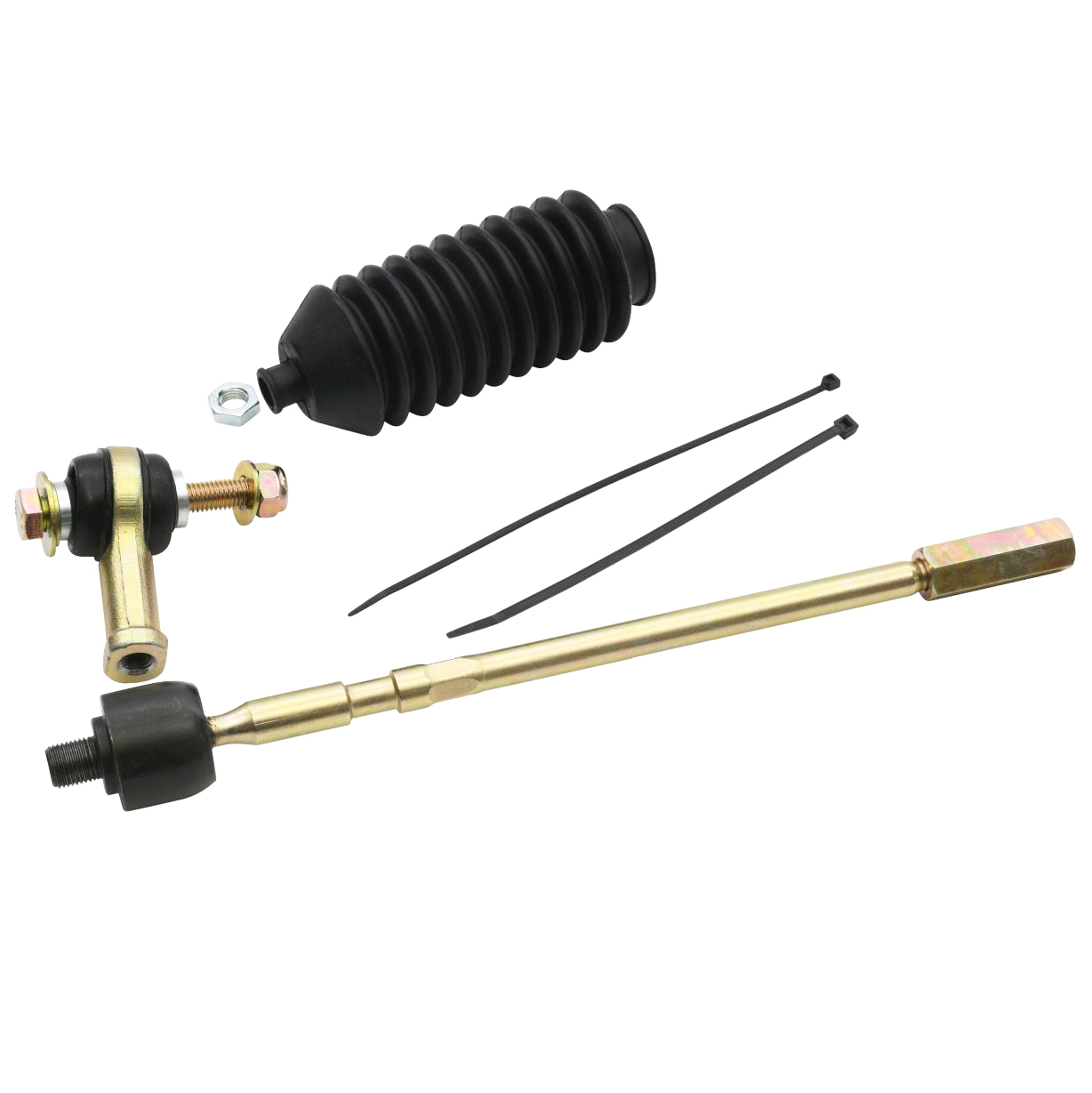 TIE ROD END KIT LEFT 20 CAN-AM COMMANDER MAX 800 1000 DPS LTD STD XT ALL BALLS 51-1105-L image 1