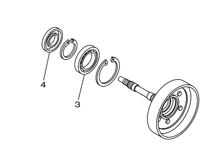 BEARING 16010 C3 DUNLOP OPEN 50x80x10 EACH thumbnail 4