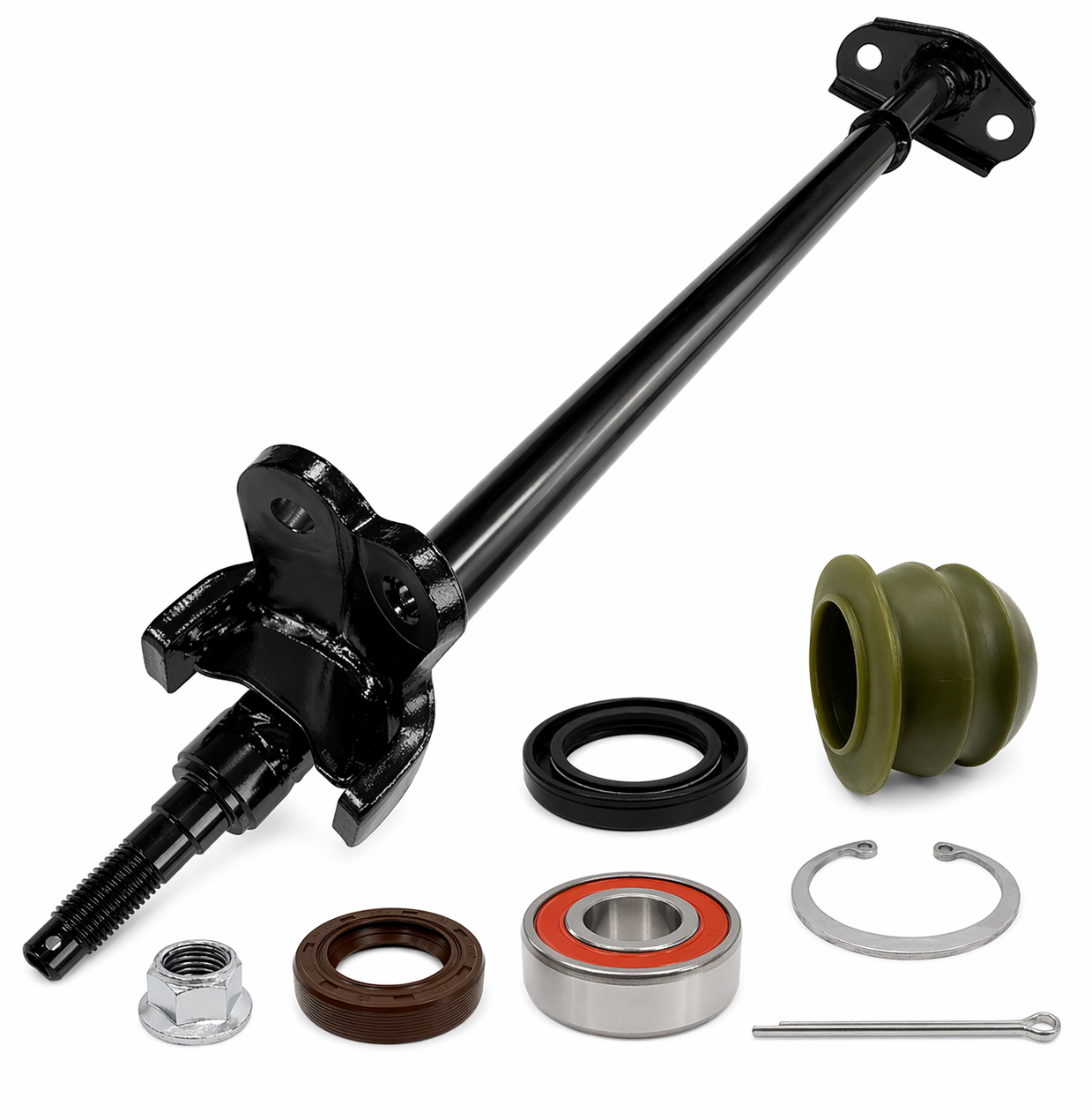 STEERING STEM SHAFT & BUSHING BEARING SEALS KIT HONDA SPORTRAX TRX400EX image 1