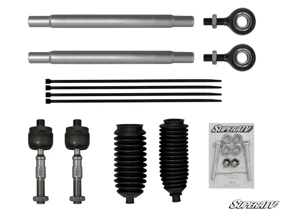 POLARIS RANGER HEAVY DUTY TIE ROD KIT, SUPERATV TRRA-P-RAN900-01-14-ST-001 1823902 image 1