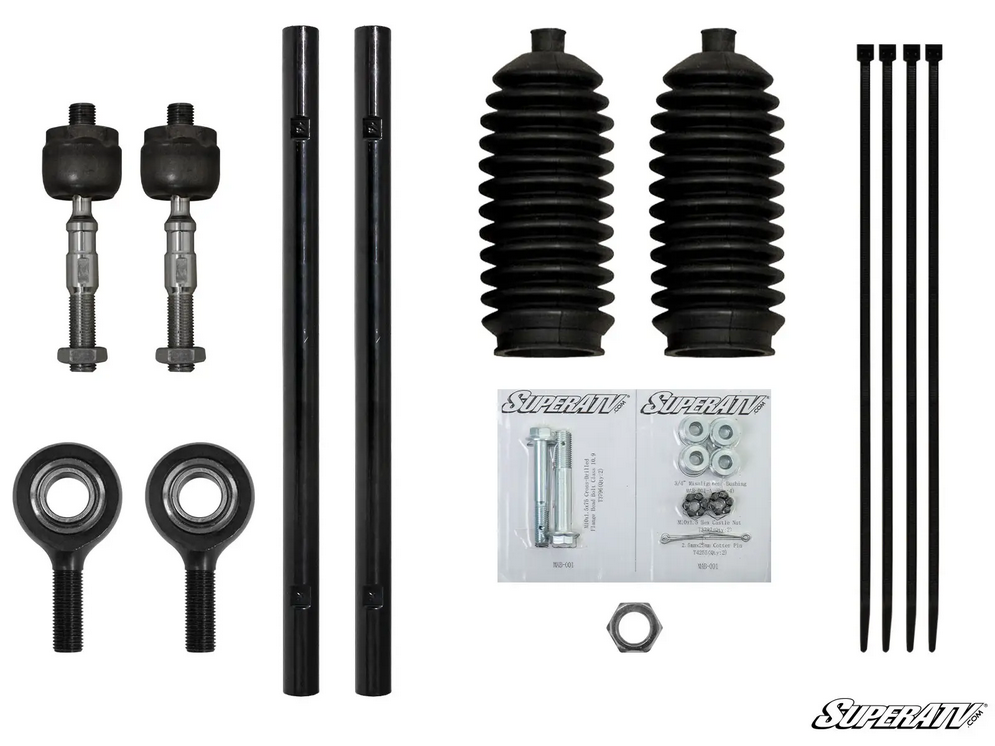 POLARIS RANGER HEAVY DUTY +2 TIE ROD KIT, SUPERATV TRRA-P-RAN900-2 1824446 image 1
